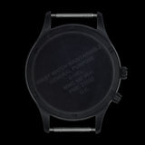 MWC G10EL Black PVD Steel General Service Watch with Olive Drab Electroluminescent (EL) Backlit Dial
