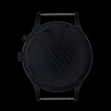MWC G10EL Black PVD Steel General Service Watch with Desert Coloured Electroluminescent (EL) Backlit Dial