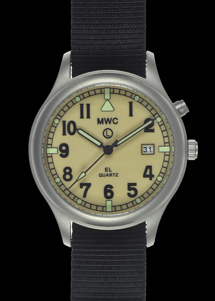 MWC G10EL General Service Watch with Desert Coloured Electroluminescent (EL) Backlit Dial