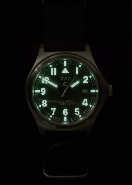 MWC G10 100m / 330ft ft Water resistant Stainless Steel Military Watch with Sapphire Crystal - NATO Stock Number: NSN 6645-99-472-3228