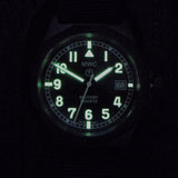 MWC G10 - Remake of the 1999 to 2004 Series Watch in Black PVD Steel with Glass Crystal and Battery Hatch