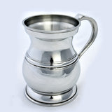 James Yates One Pint 19th Century Pattern Pewter Baluster Tankard - This is an Exact Remake of the original