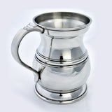 James Yates One Pint 19th Century Pattern Pewter Baluster Tankard - This is an Exact Remake of the original