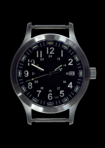 MWC MKIII Stainless Steel MKIII Model with Tritium GTLS Tubes (10 Year Battery Life Quartz Movement)