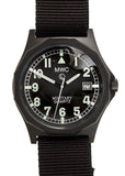 MWC G10 - Remake of the 1999 to 2004 Series Watch in Black PVD Steel with Glass Crystal and Battery Hatch