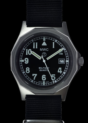 MWC G10 - Remake of the 1999 to 2004 Series Watch in Stainless Steel with Glass Crystal and Battery Hatch