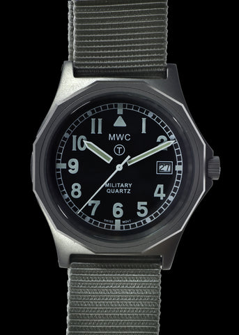 MWC G10 - Remake of the 1999 to 2004 Series Watch in Stainless Steel with Glass Crystal and Battery Hatch