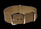 18mm NATO Webbing Strap - Desert Sand