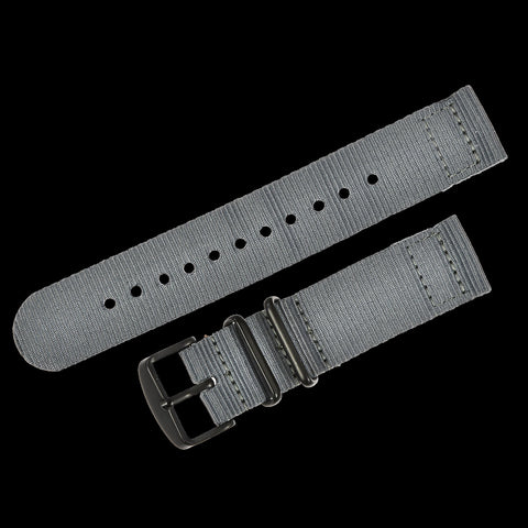 22mm Blue, White and Red NATO Military Watch Strap