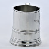 James Yates - One Pint Parachute Regiment Solid Pewter Tankard - Identical weight and dimensions as the manufacturers 19th century originals