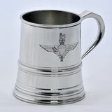 James Yates - One Pint Parachute Regiment Solid Pewter Tankard - Identical weight and dimensions as the manufacturers 19th century originals