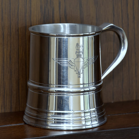 James Yates One Pint 19th Century Pattern Pewter Baluster Tankard - This is an Exact Remake of the original