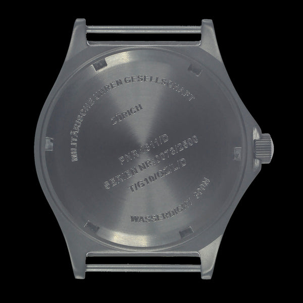 MWC Titanium General Service Watch, 300m Water Resistant, 10 Year Battery Life, Luminova, Sapphire Crystal and 12 Dial Format (Date Version)